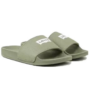 Batwing Flip Flops in Green
