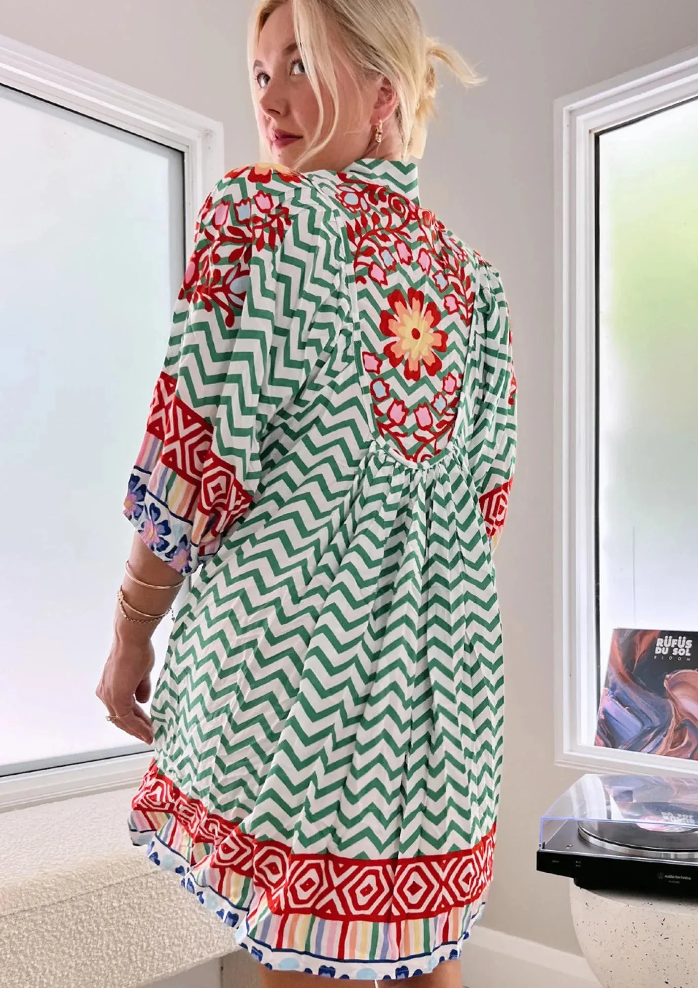 Ziggy Za Collection: Boheme Mini Dress - Trendy and Chic Style