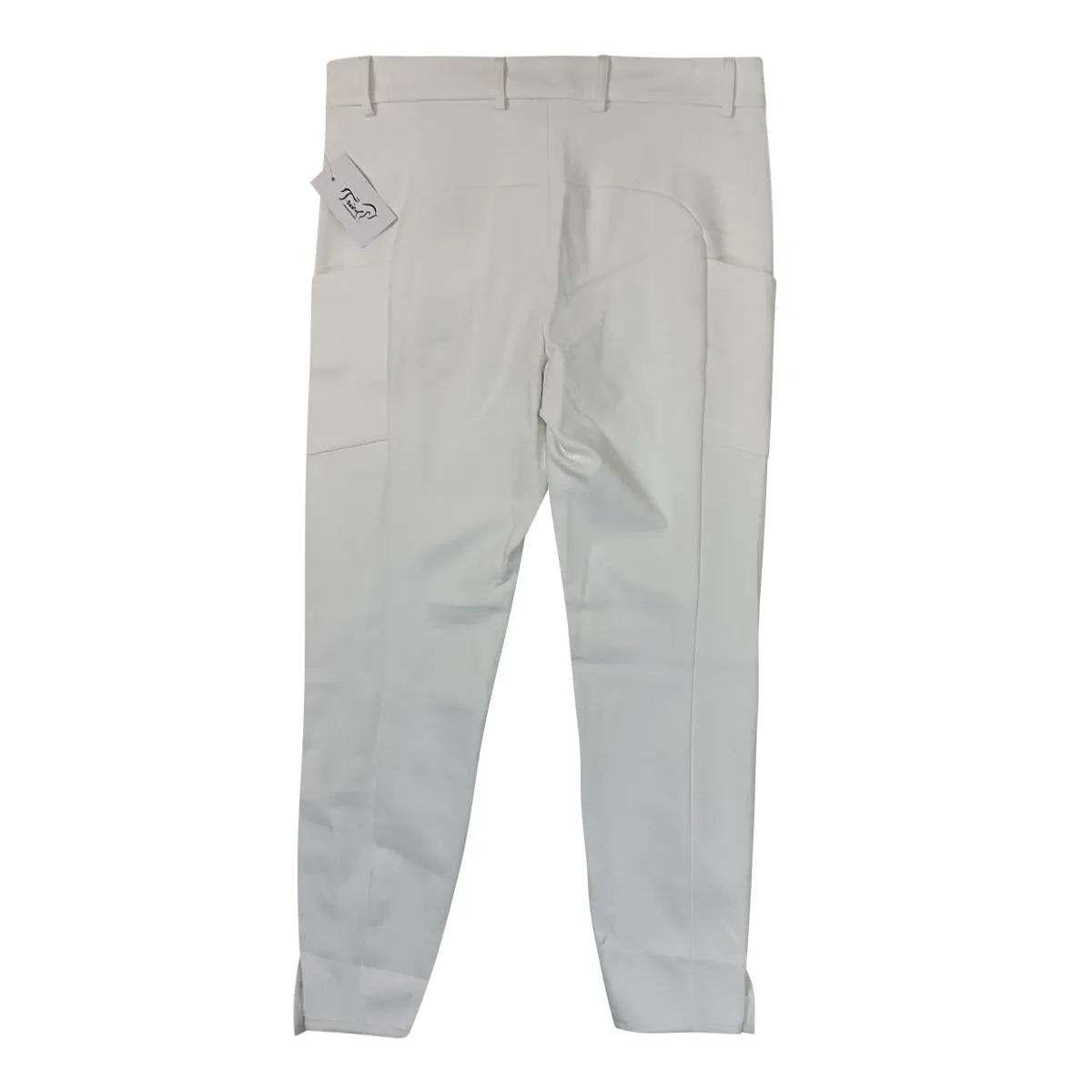 F. Words 'Freestyle' Breech in White - Women's XL