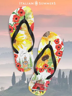 Flip Flops Ciao Tuscany | Tuscany travel, Tuscany gifts, Tuscany wedding, Italy traveller, Italy souvenir, Tuscany theme, Tuscan wedding