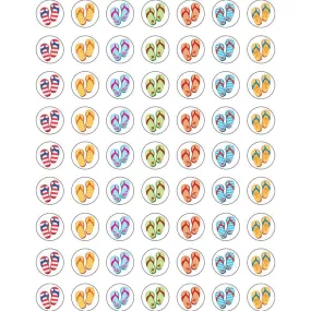FLIP FLOPS MINI STICKERS
