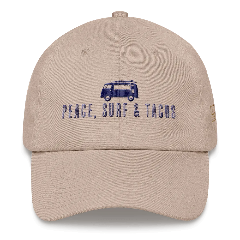 Peace Surf & Tacos Dad Hat/Ballcap