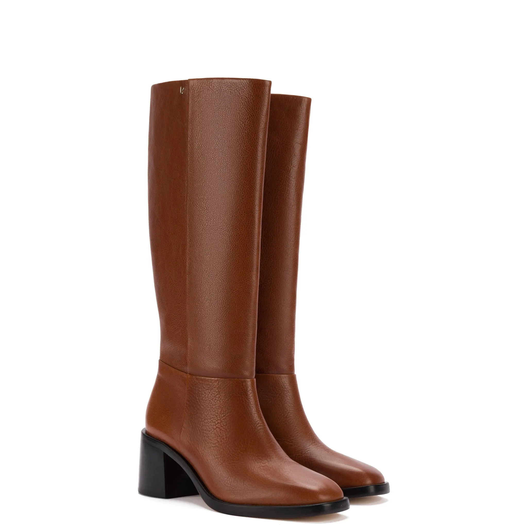 Mocca Leather Ricky Boot with Detailed Stitching