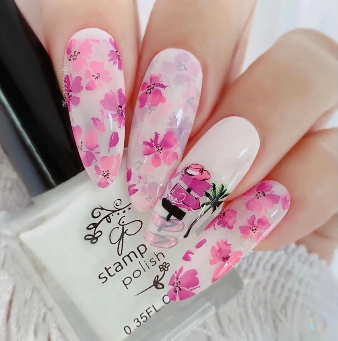 Summer (CjS-160) Steel Layered Nail Art Stamping Plate
