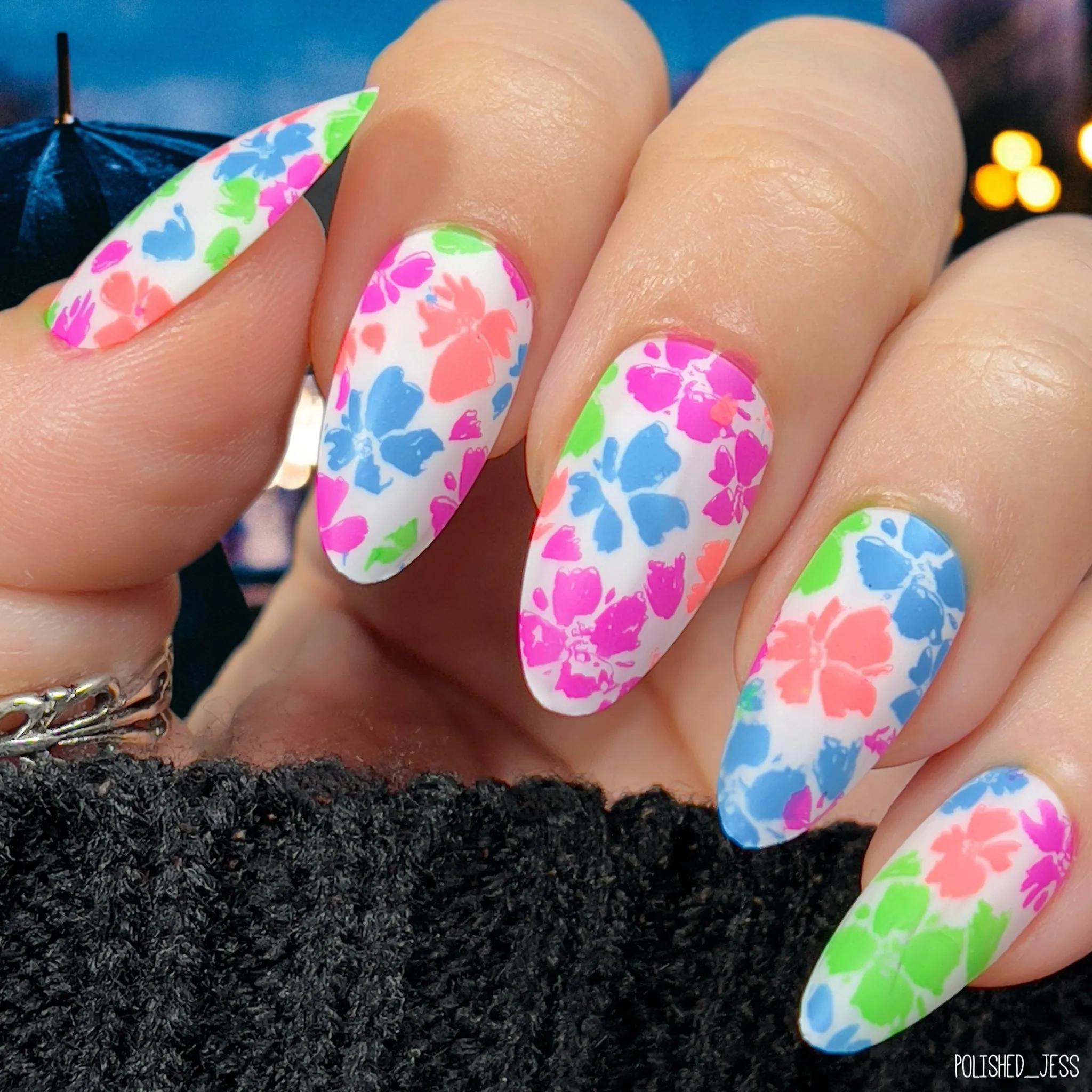 Summer (CjS-160) Steel Layered Nail Art Stamping Plate