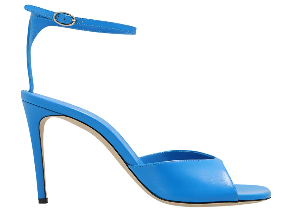Victoria Beckham Womens Heel Shoes In Blue
