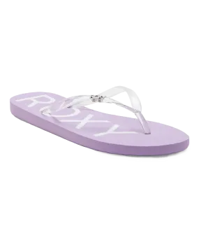 Viva Jelly Flip Flops in Purple